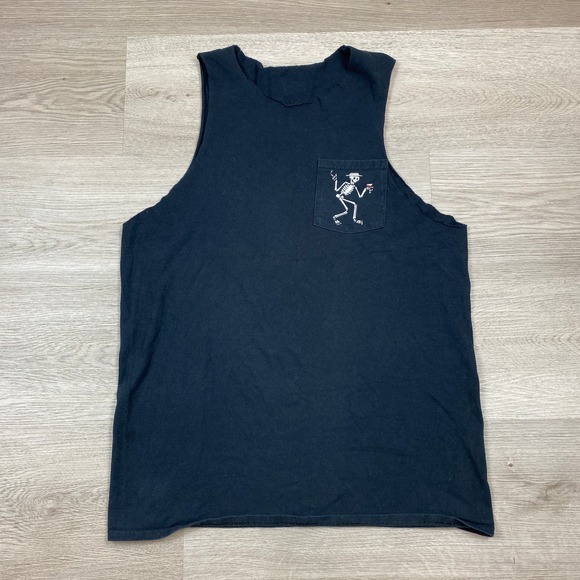 Social Distortion Band Skeleton Pocket Tank Top Men's L/XL - Picture 2 of 9